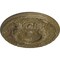 Ekena Millwork Granada Ceiling Medallion (Fits Canopies up to 7 1/8"), 19"OD x 1 1/2"P, Mississippi Mud Crackle CM19GAMMC - alternate 5